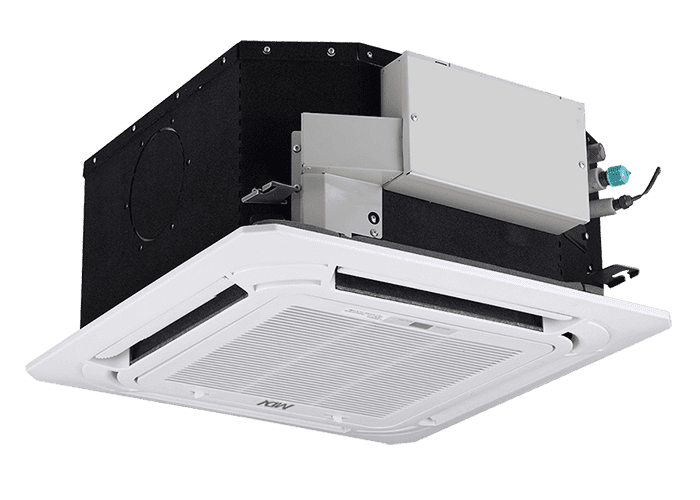 Кассетный четырехпоточный компактный блок VRF-системы MDV V6 (DC-мотор) MDI2-28Q4CDHN1