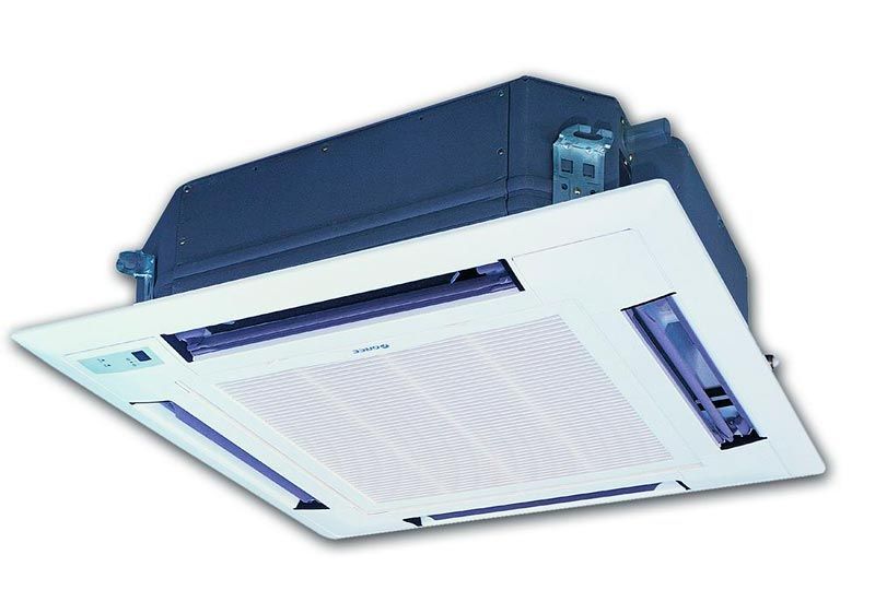 Кассетный блок VRF системы GREE GMV4 четырехпоточный с ТРВ GMV-R14OT/ Na-K