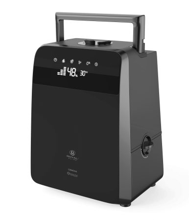 Купить Бытовой увлажнитель ROYAL CLIMA GENOVA RUH-G450/5.5E-BL с качественным монтажом климатических систем в Москве и МО от ПУХОВ  тел.: +7 (495) 123-66-55