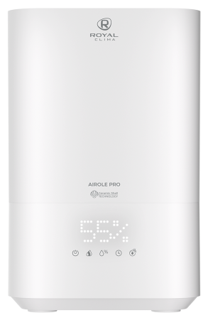 Купить Ультразвуковой увлажнитель серии AIROLE Pro RUH-ARP400/5.0E-WT с качественным монтажом климатических систем в Москве и МО от ПУХОВ  тел.: +7 (495) 123-66-55