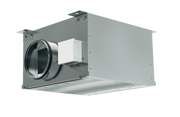 Звукоизолированный круглый канальный вентилятор OPENAIR by ZILON серии ZKAM 160 LD
