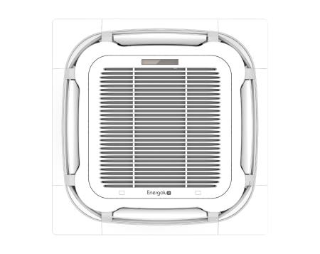 Купить Кассетный кондиционер Energolux Cassete 7 on/off ESAC12C7_AR1 / ESAU12U7_AR1 с качественным монтажом климатических систем в Москве и МО от ПУХОВ  тел.: +7 (495) 123-66-55