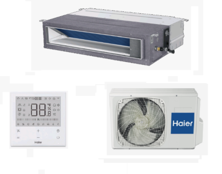 Купить Канальный кондиционер Haier Super Match Plus AD71S2SM9FA / 1U71S2SR3FA с качественным монтажом климатических систем в Москве и МО от ПУХОВ  тел.: +7 (495) 123-66-55