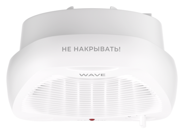 Купить Тепловентилятор Ecostar WAVE EFH-W2000DS-WH с качественным монтажом климатических систем в Москве и МО от ПУХОВ  тел.: +7 (495) 123-66-55