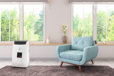 Купить Мобильный кондиционер FUNAI CAMOMIRU MAC-CM46HPN04 с качественным монтажом климатических систем в Москве и МО от ПУХОВ  тел.: +7 (495) 123-66-55