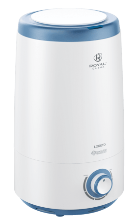 Купить Бытовой увлажнитель ROYAL CLIMA LORETO RUH-LT300/3.5M-BU с качественным монтажом климатических систем в Москве и МО от ПУХОВ  тел.: +7 (495) 123-66-55