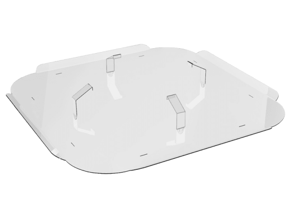 Экран для вентиляционной решетки Ballu Квадра 600