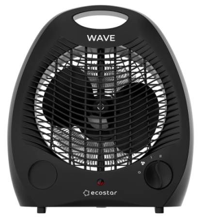 Купить Тепловентилятор Ecostar WAVE EFH-W2000DS-WH с качественным монтажом климатических систем в Москве и МО от ПУХОВ  тел.: +7 (495) 123-66-55