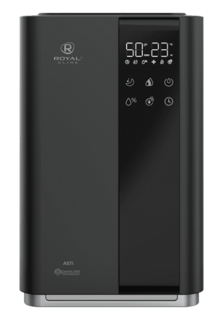 Купить Бытовой увлажнитель ROYAL CLIMA ASTI RUH-AS450/5.0E-BL с качественным монтажом климатических систем в Москве и МО от ПУХОВ  тел.: +7 (495) 123-66-55
