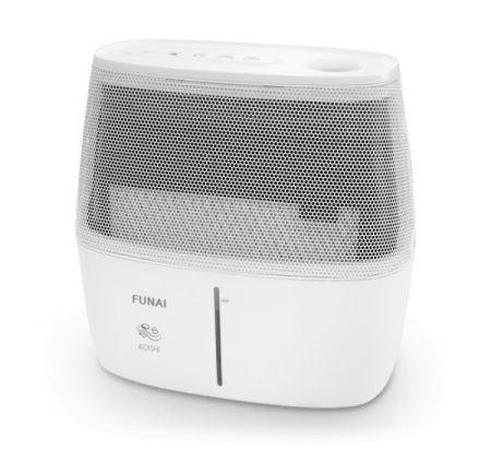 Купить Увлажнитель воздуха с электронным управлением FUNAI KOISHI FHE-KIE300/3.0(WT) с качественным монтажом климатических систем в Москве и МО от ПУХОВ  тел.: +7 (495) 123-66-55