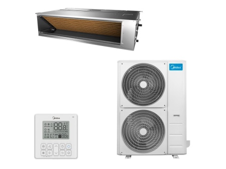 Купить Канальный кондиционер Midea MTI-55HW1FNXP(GA)/MOE30U-55HFN8-R(GA) с качественным монтажом климатических систем в Москве и МО от ПУХОВ  тел.: +7 (495) 123-66-55