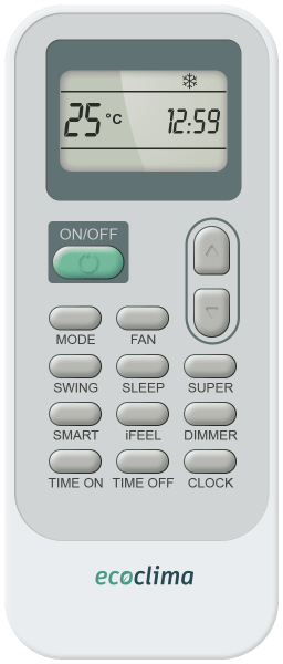 Купить Настенный кондиционер Ecoclima Elegant Line ECW-HE12/AA-4R2/EC-HE12/A-4R2 с качественным монтажом климатических систем в Москве и МО от ПУХОВ  тел.: +7 (495) 123-66-55