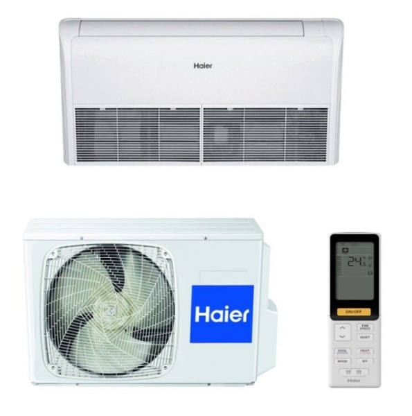 Купить Напольно-потолочный кондиционер Haier ECO AC50S1LG1FA/1U50S1LM1FA с качественным монтажом климатических систем в Москве и МО от ПУХОВ  тел.: +7 (495) 123-66-55