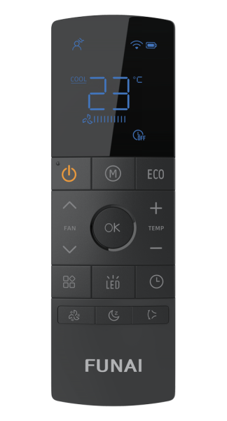 Купить Настенный кондиционер FUNAI AKOYA Inverter RAC-I-AK75HP.D02 с качественным монтажом климатических систем в Москве и МО от ПУХОВ  тел.: +7 (495) 123-66-55