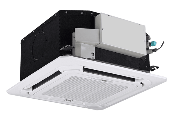 Кассетный четырехпоточный компактный блок VRF-системы MDV V6 (DC-мотор) MDI2-36Q4CDHN1