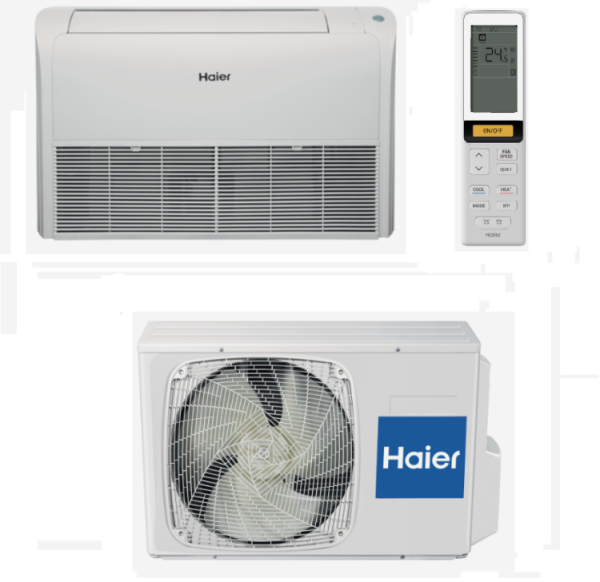 Купить Напольно-потолочный кондиционер Haier Super Match Plus AC35S2SG2FA / 1U35S2SM4FA с качественным монтажом климатических систем в Москве и МО от ПУХОВ  тел.: +7 (495) 123-66-55