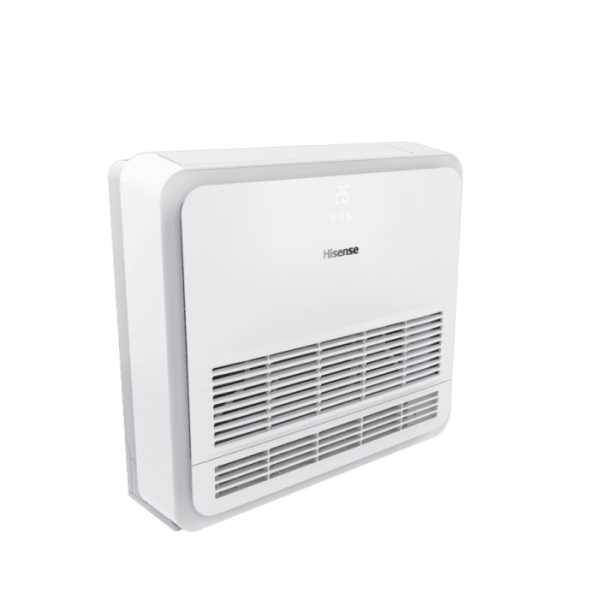 Купить Консольный кондиционер Hisense HEAVY EU DC INVERTER R32 AKT-12UR4RK8/AUW-12U4RS8 с качественным монтажом климатических систем в Москве и МО от ПУХОВ  тел.: +7 (495) 123-66-55