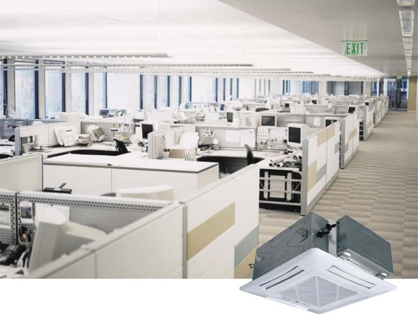 Купить Кассетный блок VRF-системы Gree GMV5 компактный GMV-ND50T/B-T с качественным монтажом климатических систем в Москве и МО от ПУХОВ  тел.: +7 (495) 123-66-55