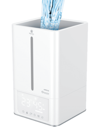 Купить Бытовой увлажнитель ROYAL CLIMA AIROLE RUH-AR300/4.0E-WT с качественным монтажом климатических систем в Москве и МО от ПУХОВ  тел.: +7 (495) 123-66-55