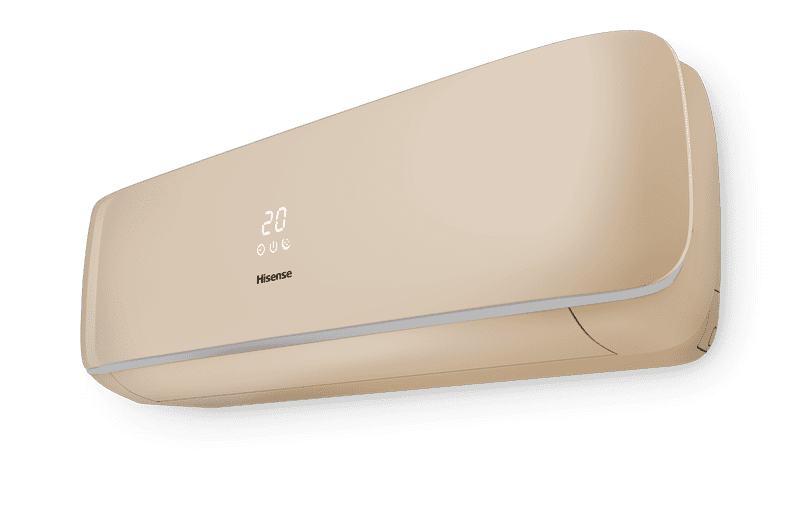 Настенный блок мульти сплит-системы Hisense Premium Champagne FREE Match DC Inverter R32 AMS-12UW4RVETG00(С)