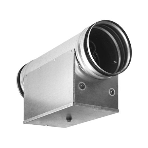 Электрический нагреватель для круглых каналов OPENAIR by ZILON серии ZEA 100-0,3/1