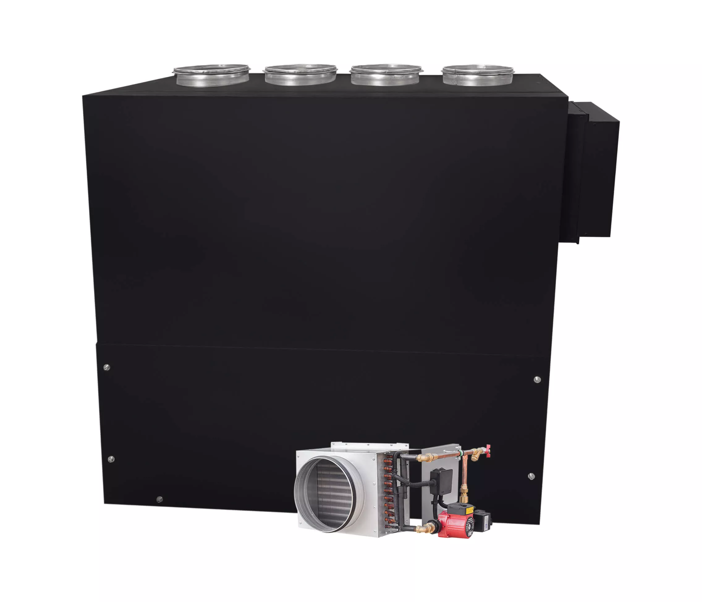 Приточно-вытяжная вентиляционная установка TURKOV Zenit Heco V 350 W2R (Steel)