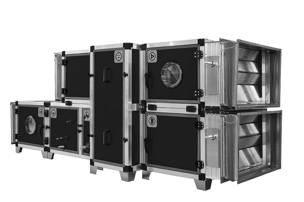 Каркасно-панельная вентиляционная установка Energolux EnergoAir наружное исполнение