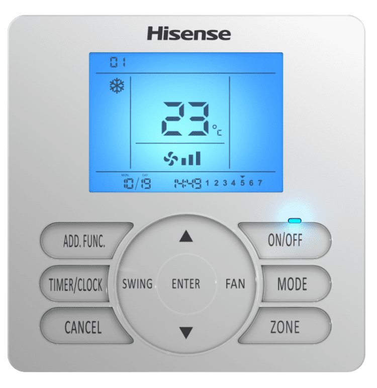 Центральный контроллер Hisense YJE-C01T(E)