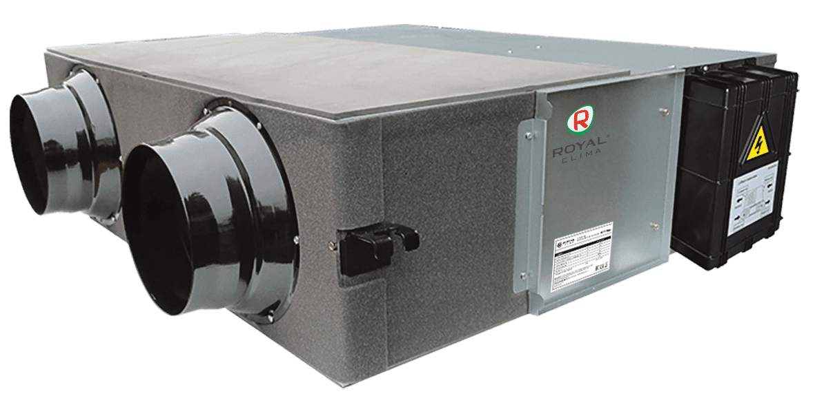 Компактная приточно-вытяжная установка ROYAL CLIMA SOFFIO UNO RCS-350-U