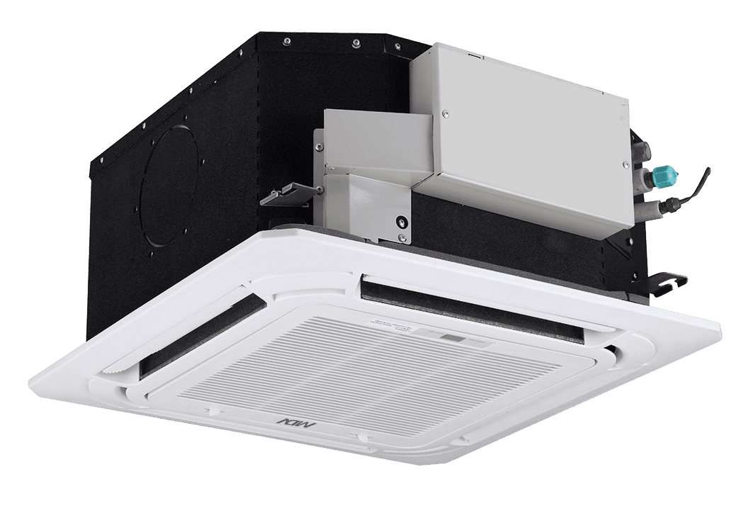 Кассетный четырёхпоточный компактный внутренний блок MDV серии Atom MDV-D09Q4/ N1-A3(At)