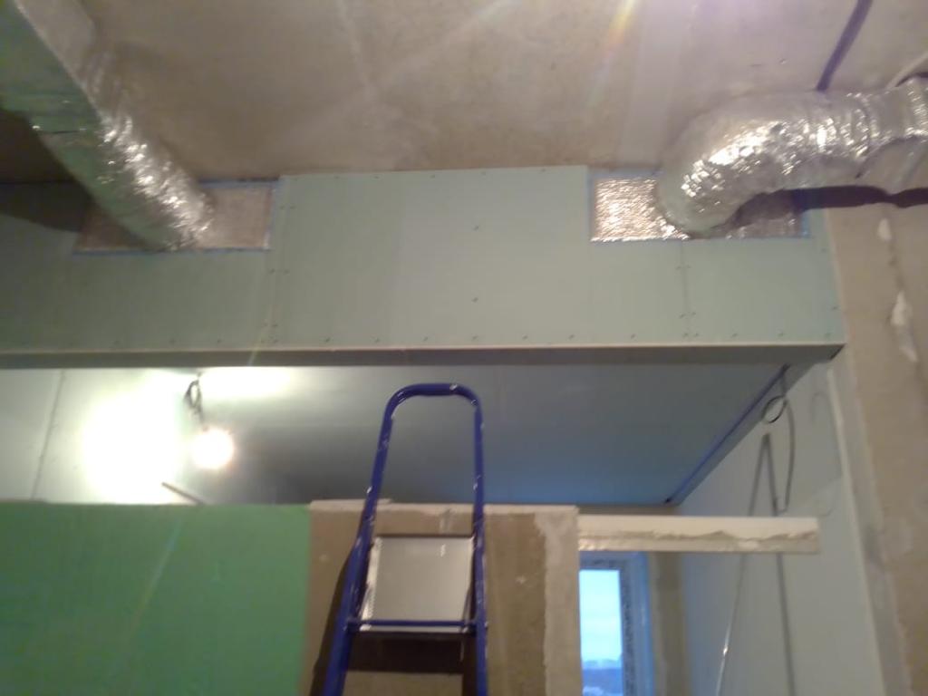 Монтаж мультисплит системы кондиционирования с внутренними блоками