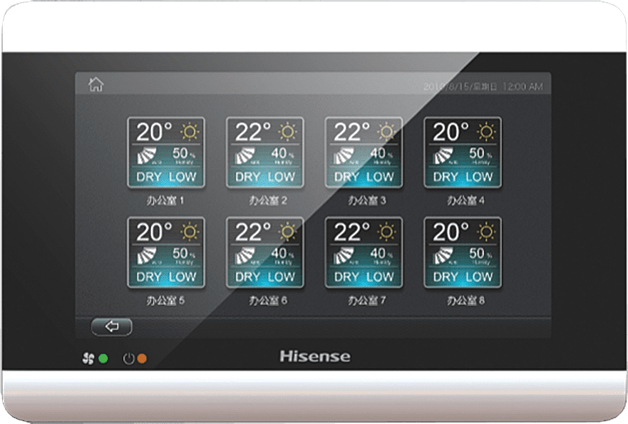 Центральный проводной пульт управления с сенсорным дисплеем Hisense HYJM-S01H