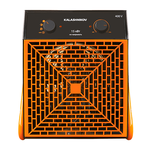 Купить Тепловая пушка KALASHNIKOV KVF-E15-32 с качественным монтажом климатических систем в Москве и МО от ПУХОВ  тел.: +7 (495) 123-66-55