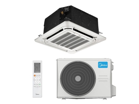 Купить Кассетный кондиционер Midea MCA3-12HRN1-QC2/MOX330-12HN1-LQ/T-MBQ4-03E с качественным монтажом климатических систем в Москве и МО от ПУХОВ  тел.: +7 (495) 123-66-55