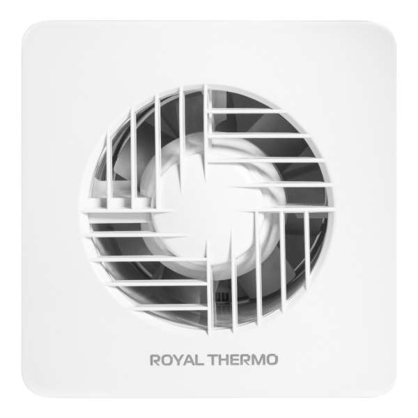 Купить Вентилятор вытяжной Royal Thermo Trident RAFT 100 HT с таймером и гигростатом с качественным монтажом климатических систем в Москве и МО от ПУХОВ  тел.: +7 (495) 123-66-55