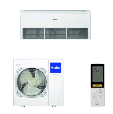 Купить Напольно-потолочный кондиционер Haier Eco AC140S2LK1FA/1U140S1LN1FB с качественным монтажом климатических систем в Москве и МО от ПУХОВ  тел.: +7 (495) 123-66-55
