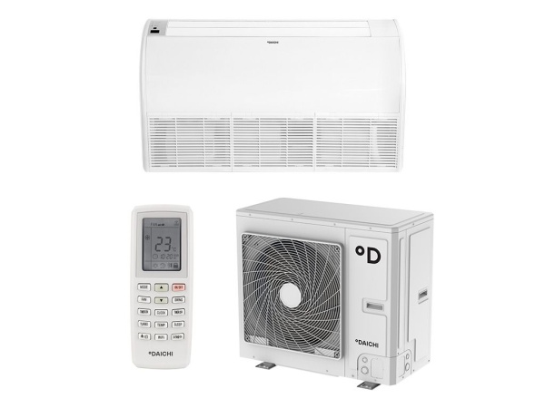Купить Напольно-потолочный кондиционер Daichi DA100ALKS1R/DF100ALS1R с качественным монтажом климатических систем в Москве и МО от ПУХОВ  тел.: +7 (495) 123-66-55
