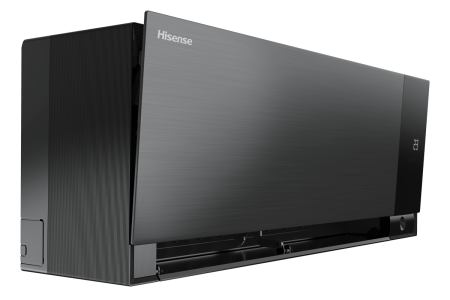 Купить Настенный кондиционер Hisense SENSATION SLIDER PRO CARBON SUPERIOR DC INVERTER AS-10UW4RWMQK00(B) с качественным монтажом климатических систем в Москве и МО от ПУХОВ  тел.: +7 (495) 123-66-55
