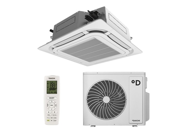 Купить Кассетный кондиционер Daichi DA160BLCS1R1/DF160BLS3R1/DPC06L с качественным монтажом климатических систем в Москве и МО от ПУХОВ  тел.: +7 (495) 123-66-55