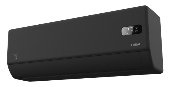 Купить Настенный кондиционер FUNAI AKOYA NERO Inverter RAC-I-AN55HP.D01 с качественным монтажом климатических систем в Москве и МО от ПУХОВ  тел.: +7 (495) 123-66-55