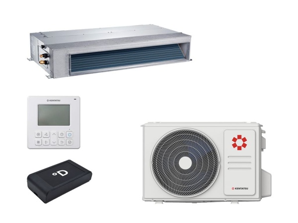 Купить Канальный кондиционер Kentatsu KSMB105HZAN1R/KSUNB105HZAN3 с качественным монтажом климатических систем в Москве и МО от ПУХОВ  тел.: +7 (495) 123-66-55