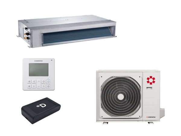 Купить Канальный кондиционер Kentatsu KSMB140HZAN1R/KSUNB140HZAN3 с качественным монтажом климатических систем в Москве и МО от ПУХОВ  тел.: +7 (495) 123-66-55