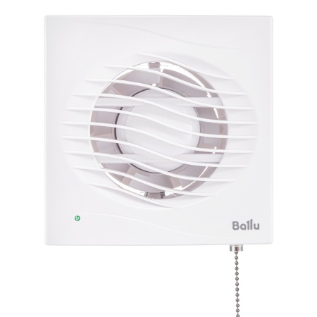 Купить Вентилятор вытяжной Ballu BAF-AR 100 VP с обратным клапаном и тяговым выключателем с качественным монтажом климатических систем в Москве и МО от ПУХОВ  тел.: +7 (495) 123-66-55