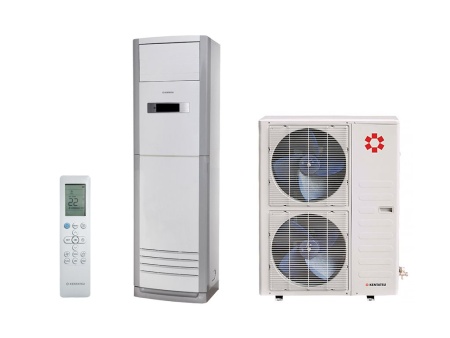 Купить Колонный кондиционер Kentatsu KSFV140XFAN3/KSUT140HFAN3L с качественным монтажом климатических систем в Москве и МО от ПУХОВ  тел.: +7 (495) 123-66-55