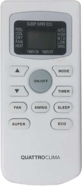 Купить Настенный кондиционер QUATTROCLIMA Vento QV-VN12WD/QN-VN12WD с качественным монтажом климатических систем в Москве и МО от ПУХОВ  тел.: +7 (495) 123-66-55