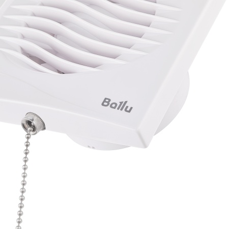 Купить Вентилятор вытяжной Ballu BAF-AR 100 VP с обратным клапаном и тяговым выключателем с качественным монтажом климатических систем в Москве и МО от ПУХОВ  тел.: +7 (495) 123-66-55