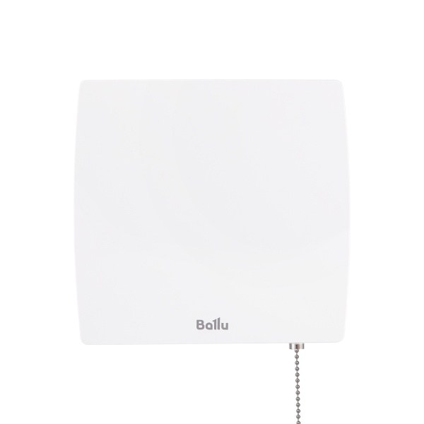 Купить Вентилятор вытяжной Ballu BAF-SL 100 VP с обратным клапаном и тяговым выключателем с качественным монтажом климатических систем в Москве и МО от ПУХОВ  тел.: +7 (495) 123-66-55