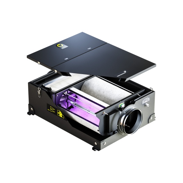 Купить Очиститель воздуха канального типа Ventmachine DF1000 с качественным монтажом климатических систем в Москве и МО от ПУХОВ  тел.: +7 (495) 123-66-55