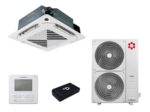 Купить Кассетный кондиционер Kentatsu KSVB165HZAN1R/KSUNB165HZAN3/KPU95-DR с качественным монтажом климатических систем в Москве и МО от ПУХОВ  тел.: +7 (495) 123-66-55