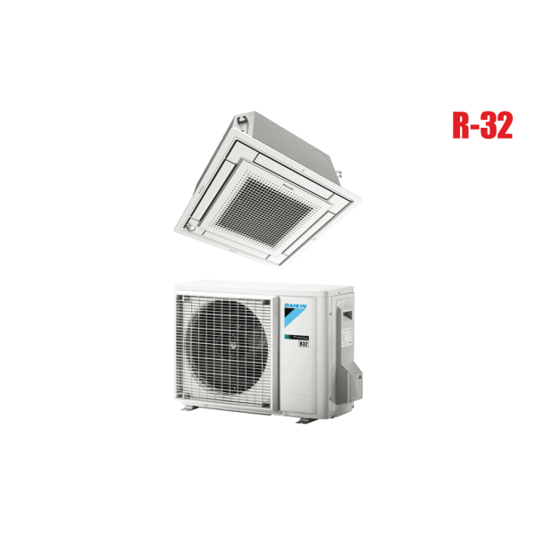 Купить Кассетный кондиционер Daikin FFA25A9/RXM25R9/BYFQ60B3 с качественным монтажом климатических систем в Москве и МО от ПУХОВ  тел.: +7 (495) 123-66-55